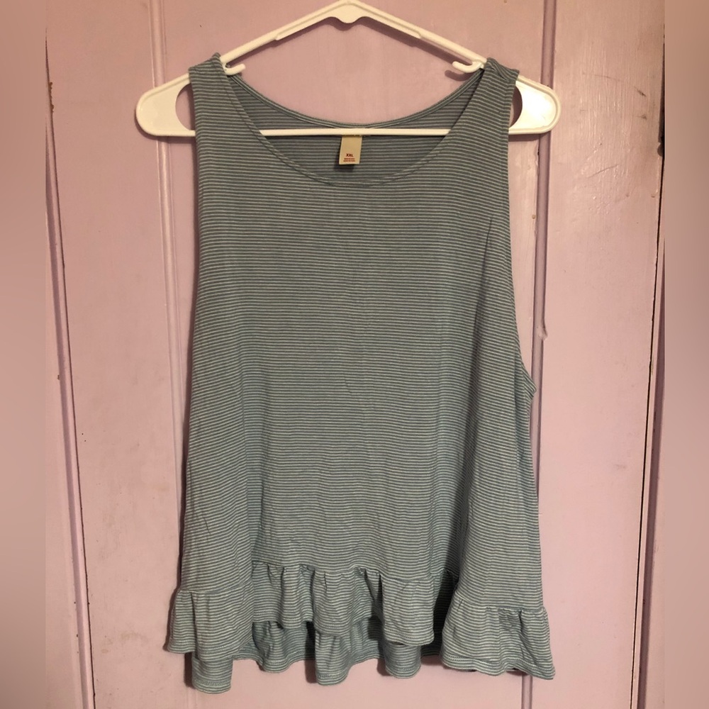 Merona striped tank top